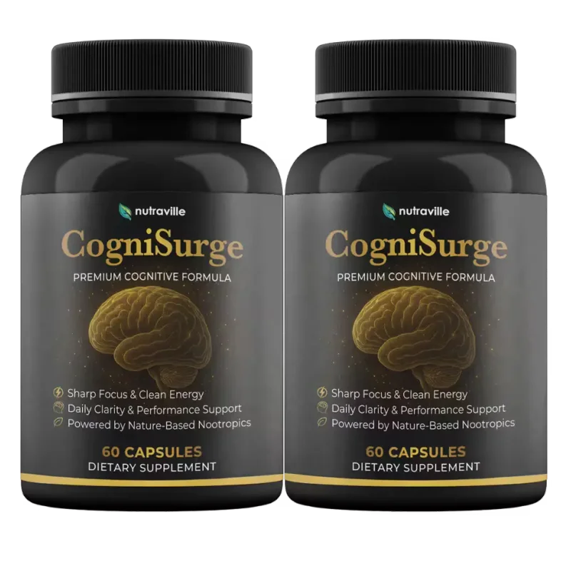 CogniSurge Cognitive Support — 2 Bottle / 60 Day Pack